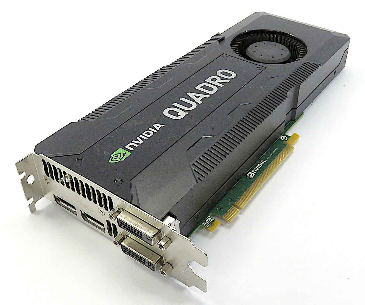 Carte graphique PNY Nvidia Quadro K5000 4Go GDDR5 pour station de travail VCQK5000-T