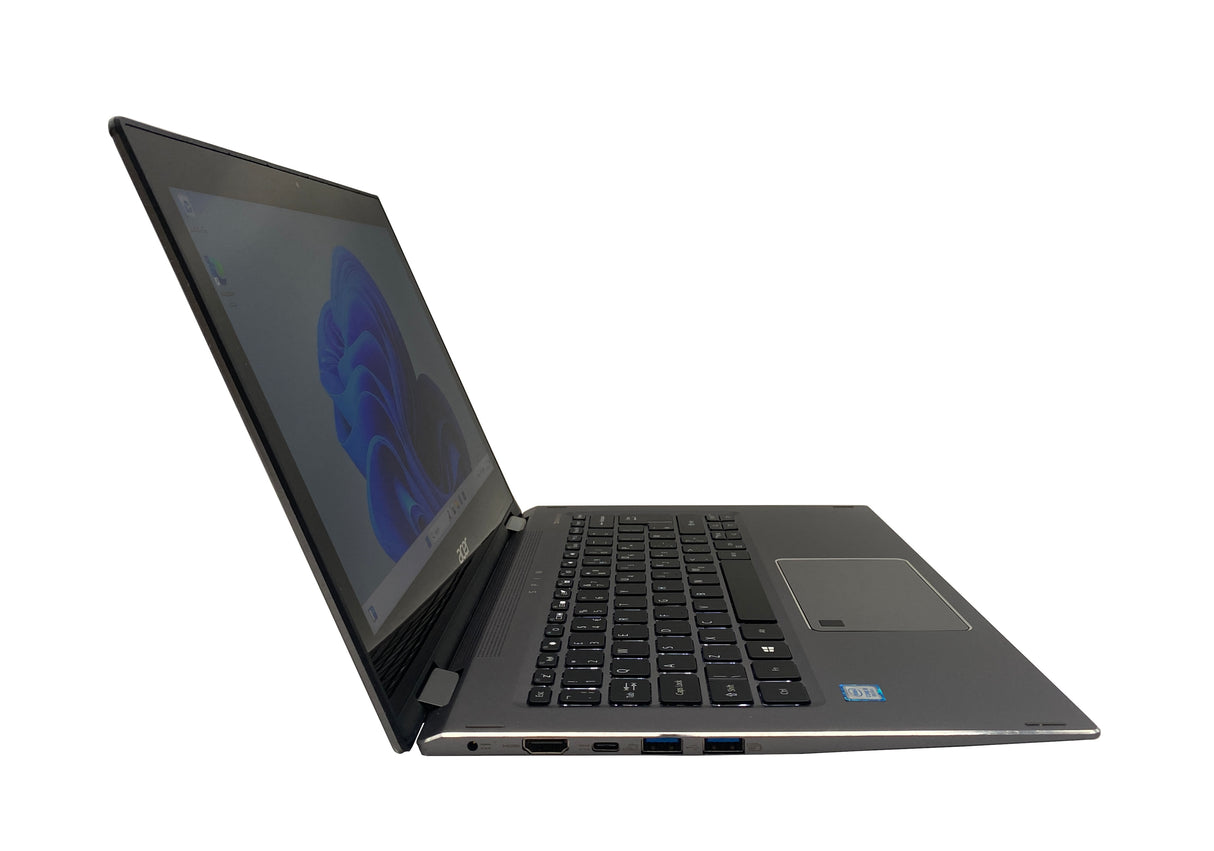 Ordinateur portable Acer Spin SP513-53N, 13,3" Core i5 8e génération, 8 Go de RAM, SSD 256 Go, Win 11