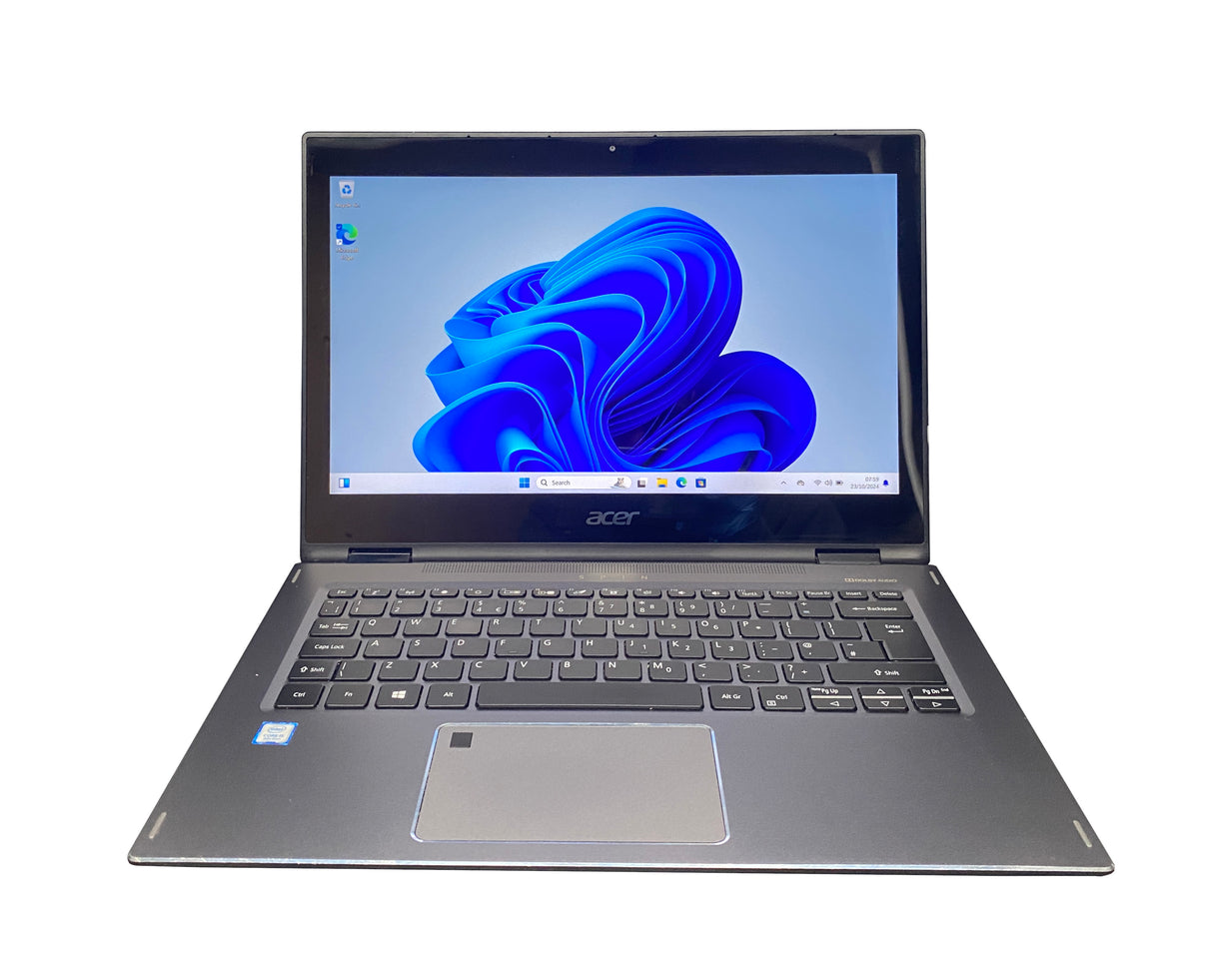 Ordinateur portable Acer Spin SP513-53N, 13,3" Core i5 8e génération, 8 Go de RAM, SSD 256 Go, Win 11