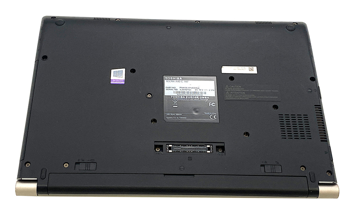 Toshiba Tecra A40-C Laptop, 13.9" i5 6th Gen, 8GB RAM, 256GB SSD