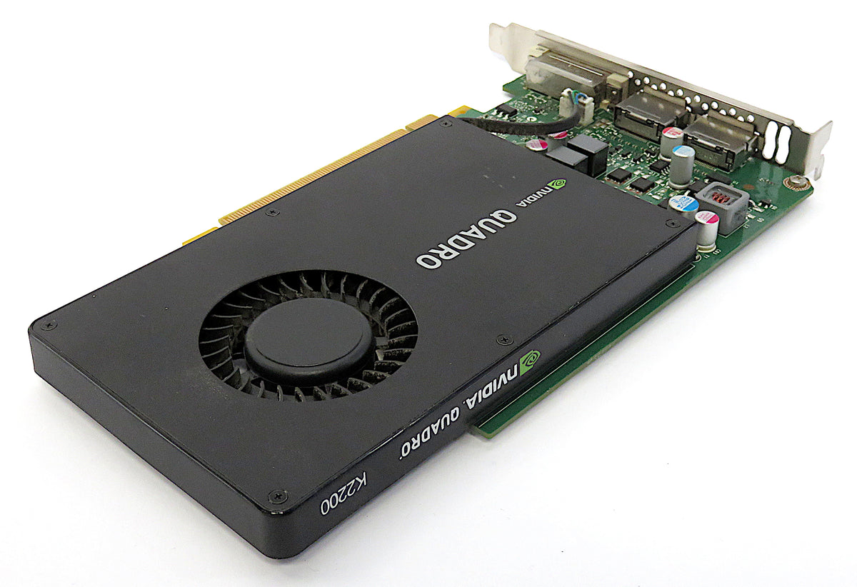 Carte graphique de station de travail Dell XFDRD Nvidia Quadro K2200 4 Go GDDR5 2xDP 1xDVI-I