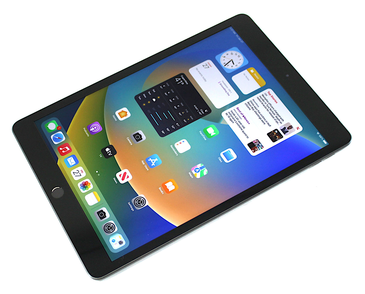Apple iPad 7th Generation Tablet, 32GB, WiFi + Cellular, Unlocked, Space Grey, A2198