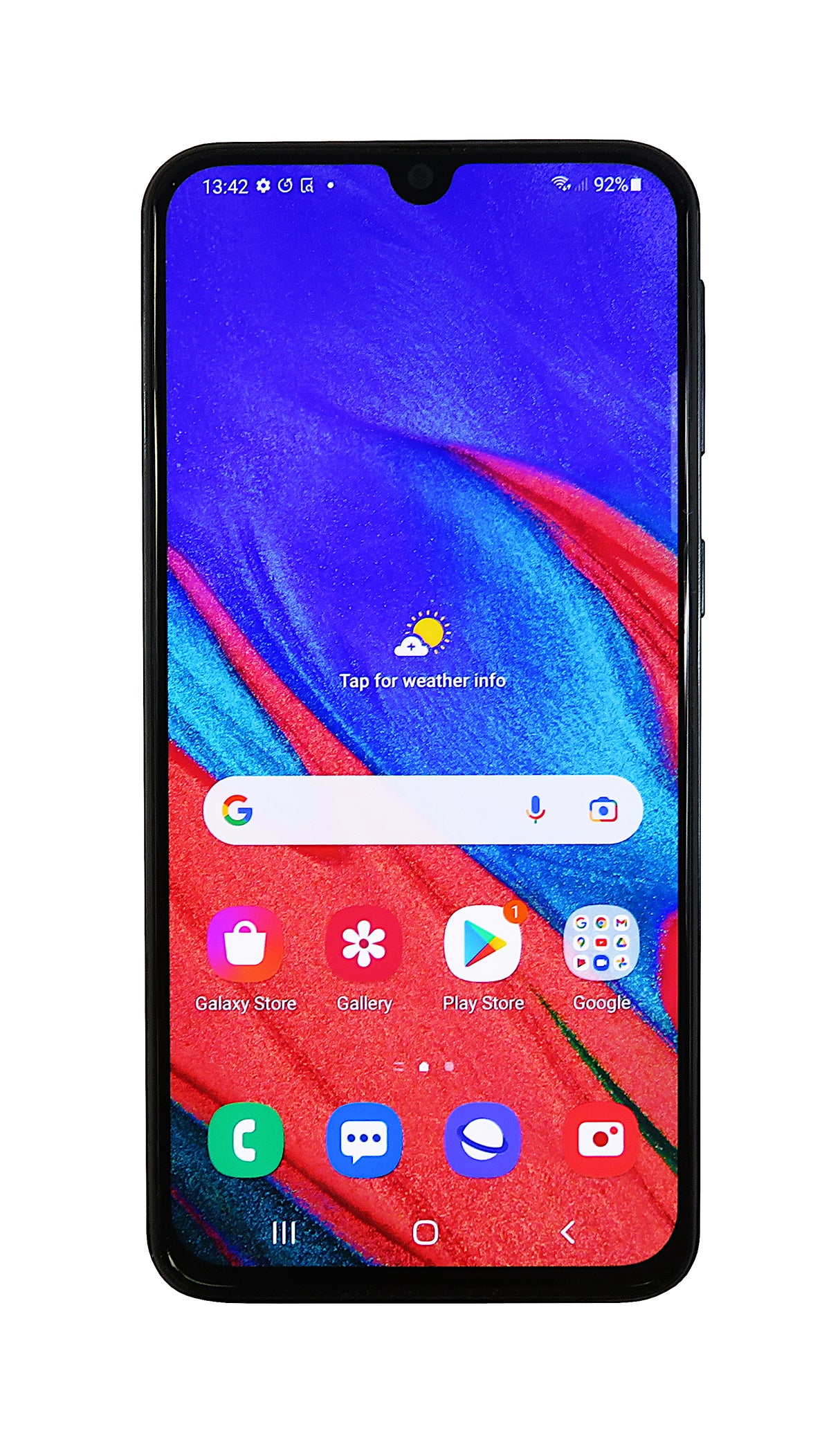 Smartphone Samsung Galaxy A40, 32 Go, débloqué tout opérateur, noir, SM-A405FN