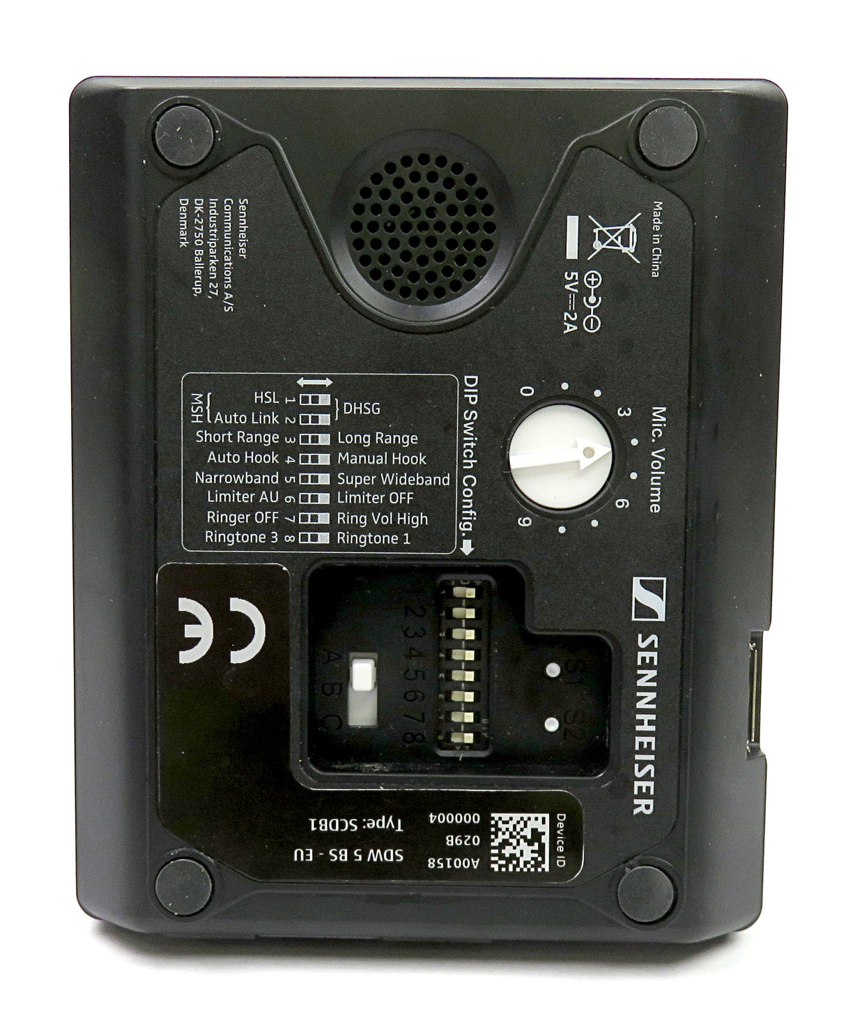 Sennheiser SDW 5015 3in1 DECT Wireless PC & Deskphone Telephony System 506591