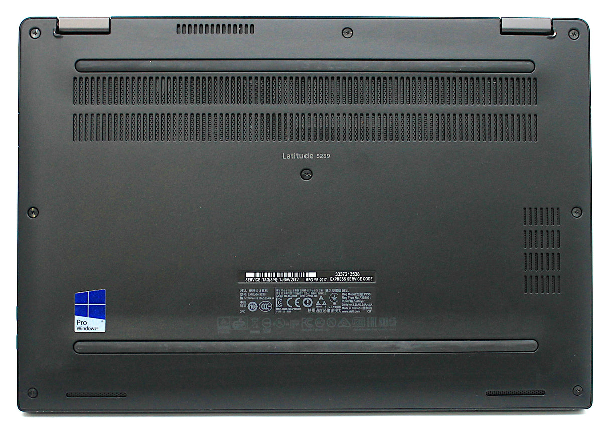 Ordinateur portable Dell Latitude 5289, 12,8" i7 7e génération, 16 Go de RAM, 256 Go de SSD