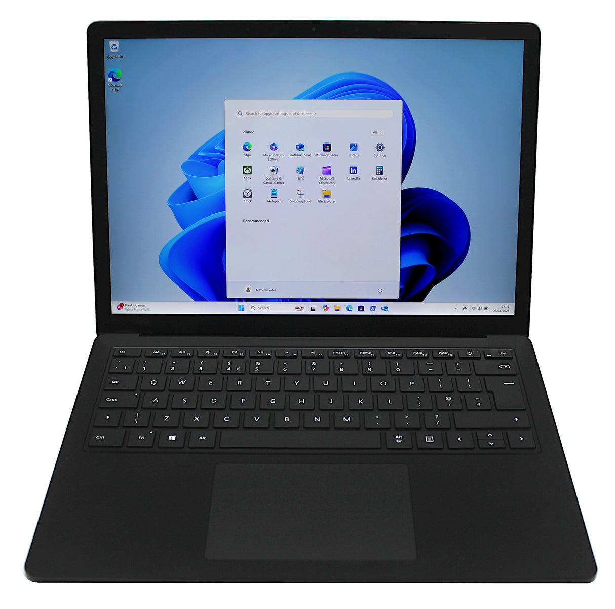 Microsoft Surface Laptop 4, Core i7 11th Gen, 16GB RAM, 256GB SSD, Windows 11