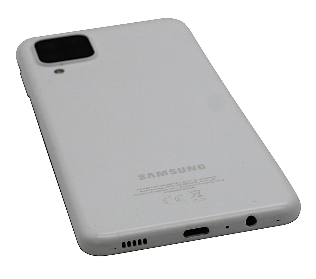 Samsung Galaxy A12 Smartphone, 64GB, Network Unlocked, White, SM-A125F