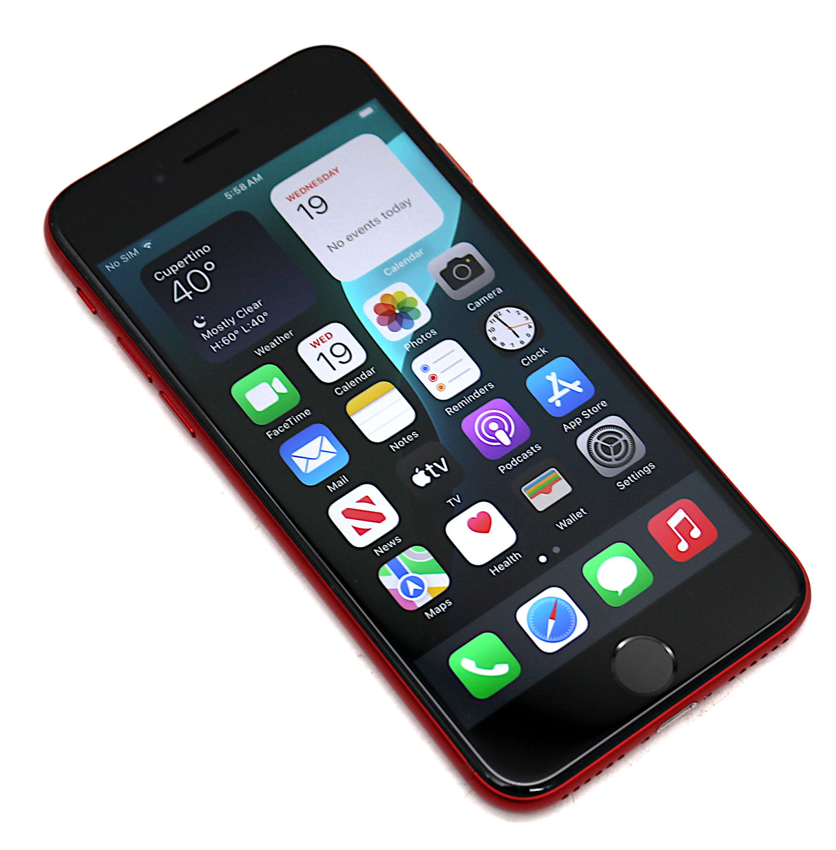 Apple iPhone SE 3rd Generation, 64GB, Network Unlocked, Product Red, A2783