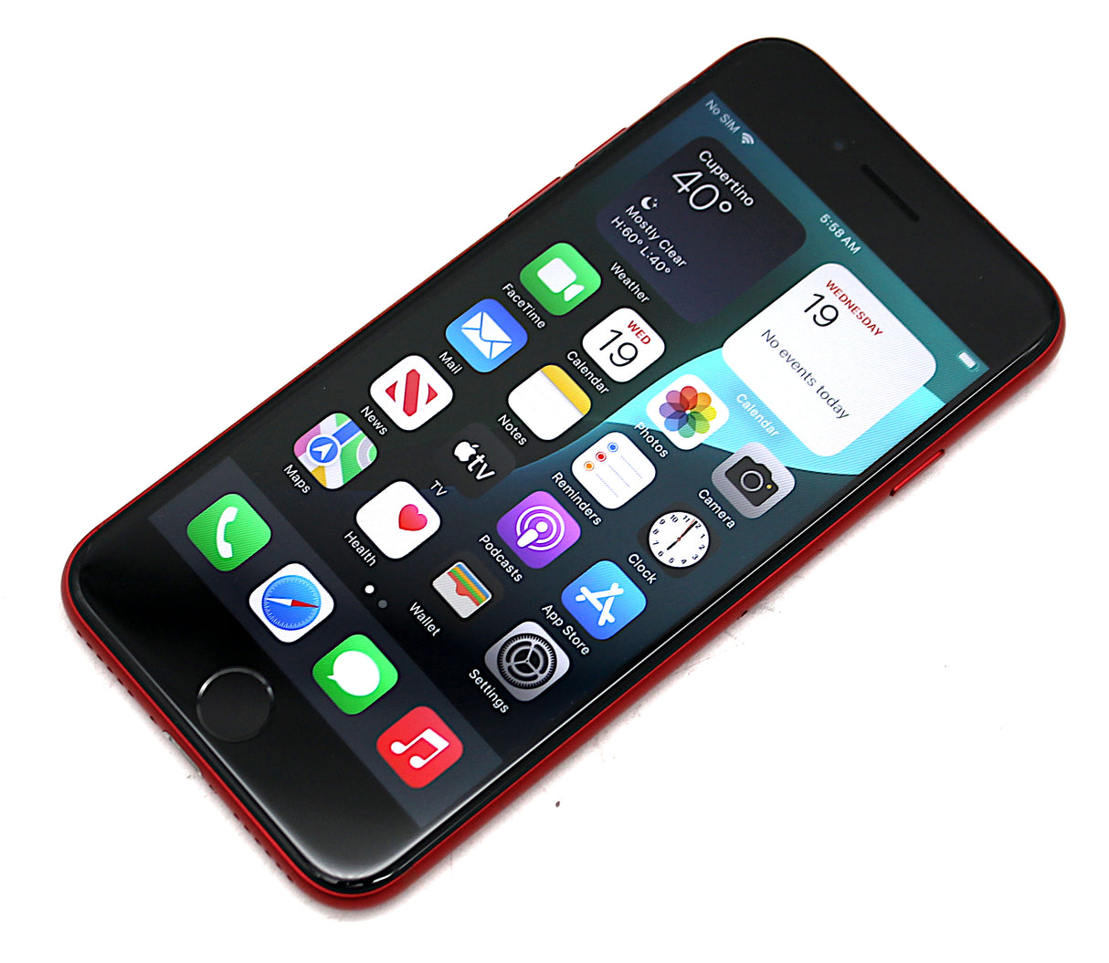 Apple iPhone SE 3rd Generation, 64GB, Network Unlocked, Product Red, A2783