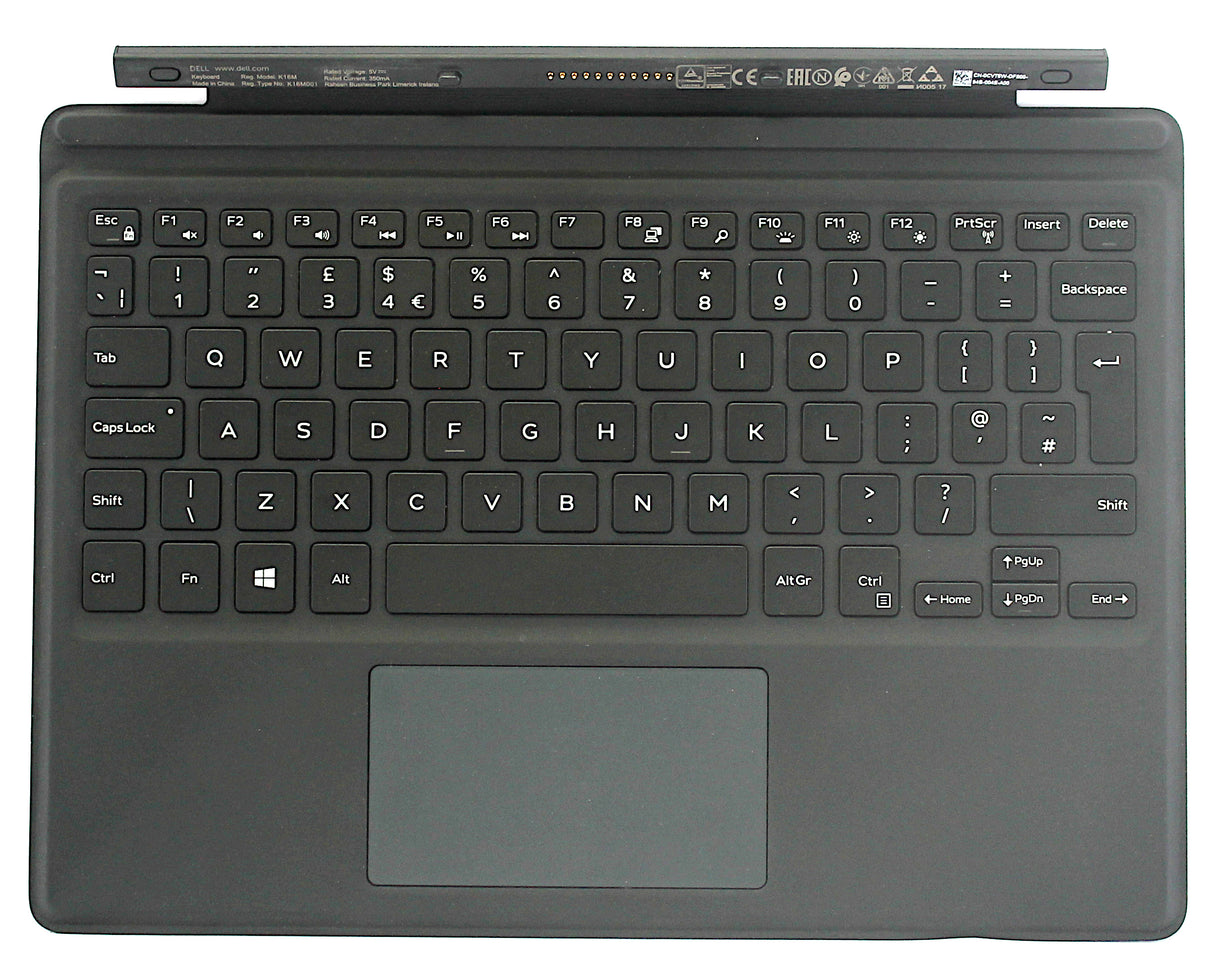 Dell Latitude 5290 Tablet, Core i7 8th Gen, 16GB RAM 512GB SSD, Black