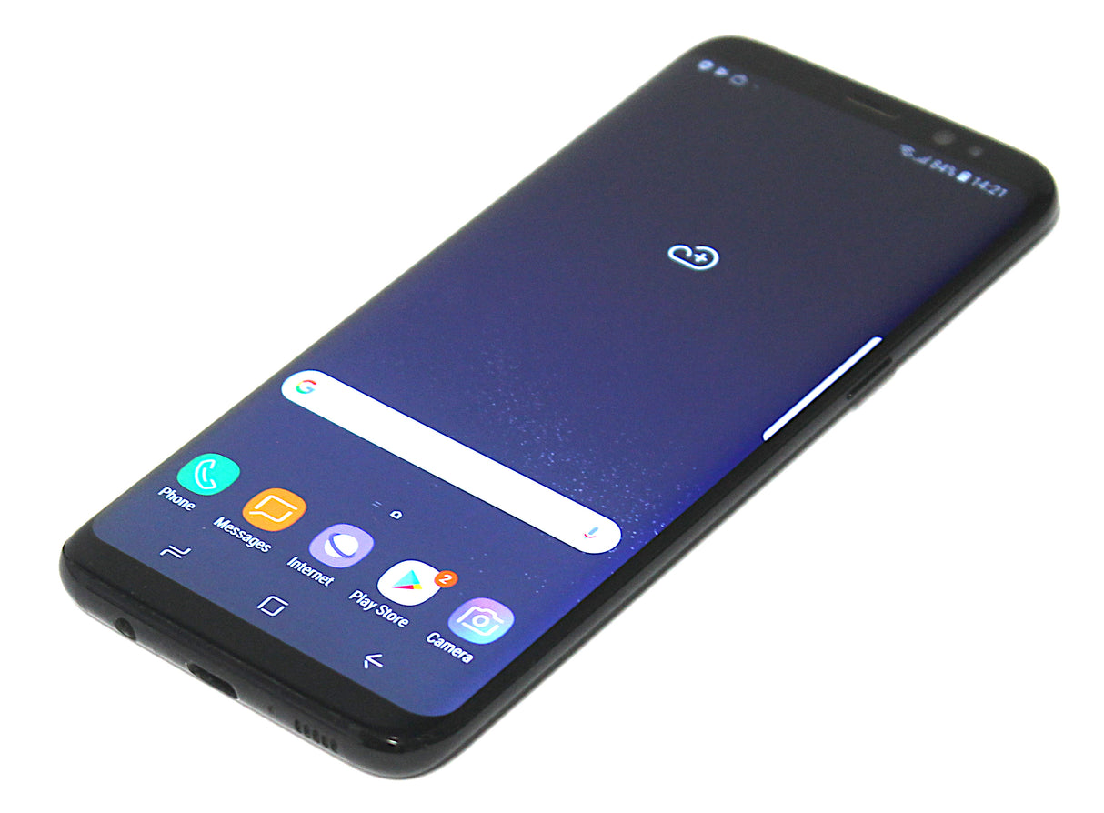 Samsung Galaxy S8 Smartphone, 64GB, Unlocked, Midnight Black, SM-G950F