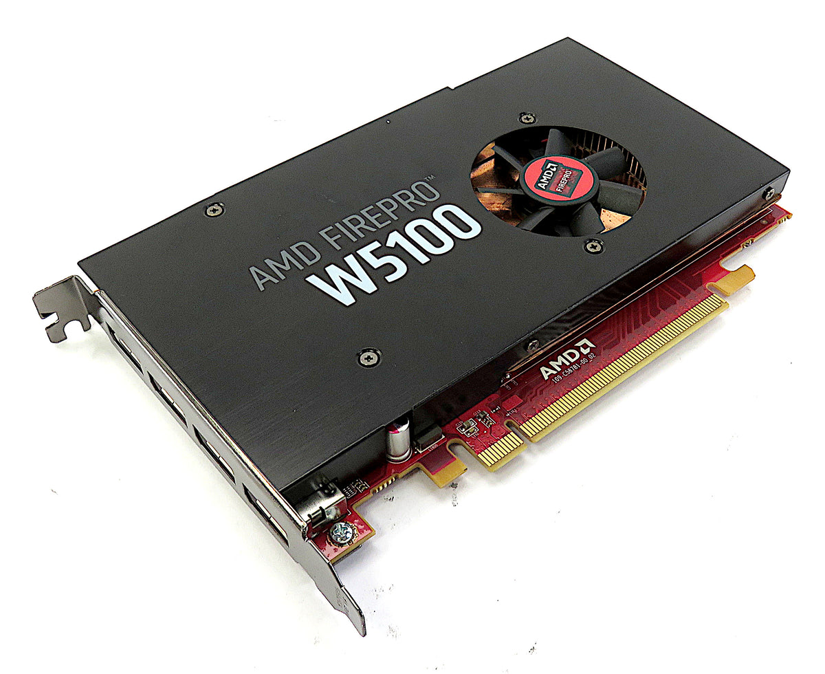 Carte graphique AMD FirePro W5100 4 Go pour station de travail avec quatre ports d'affichage 102C5870100