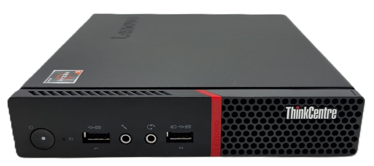 Lenovo ThinkCentre M715Q Micro PC, AMD Ryzen 5 3rd Gen, 8GB RAM, 256GB SSD