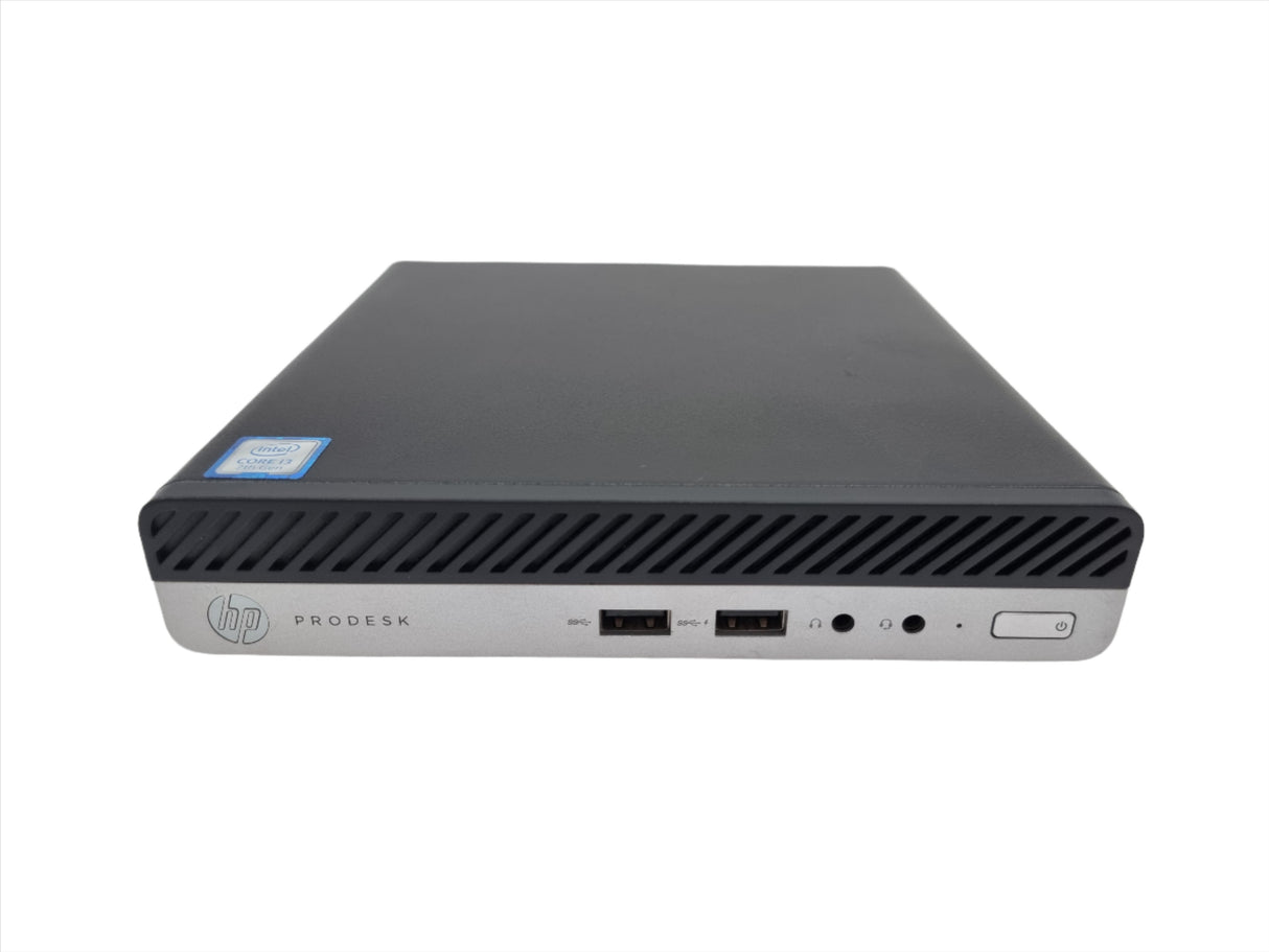 HP ProDesk 400 G3 Micro PC, Core i3 7e génération, 8 Go de RAM, 128 Go SSD, Windows 10