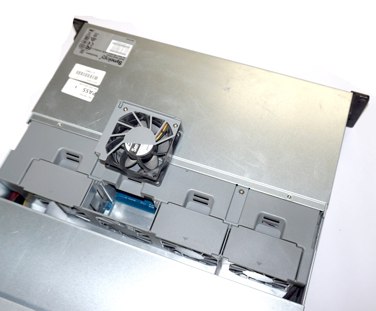 Synology RS3617RPxs 12-Bay Rackmount NAS: 64GB RAM, 4x10GbE (RJ45), Diskless