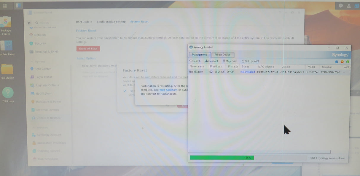 Synology RS3617xs 12-Bay Rackmount NAS: 16GB RAM, Dual-10GbE NIC, Diskless