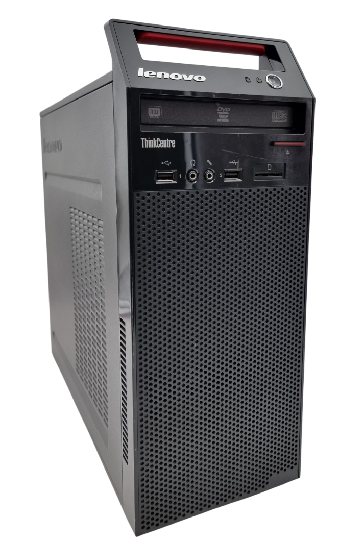 Lenovo ThinkCentre E73 Midi Tour, Core i3 4e Gén, 8 Go de RAM, 128 Go SSD, Win 10