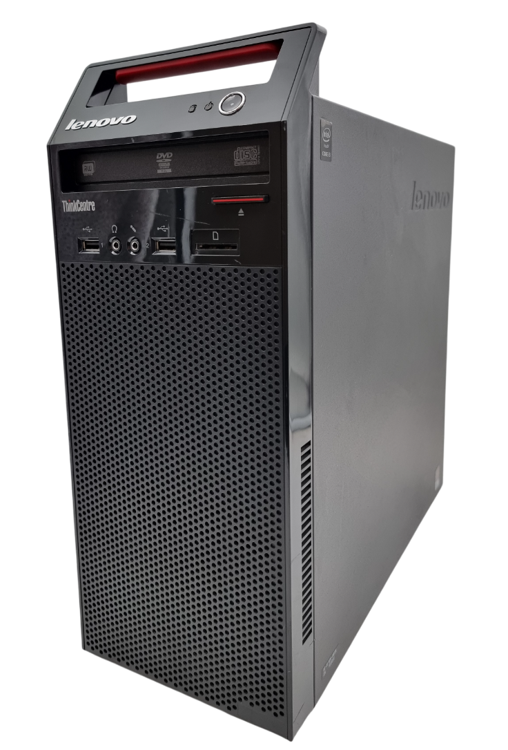 Lenovo ThinkCentre E73 Midi Tour, Core i3 4e Gén, 8 Go de RAM, 128 Go SSD, Win 10
