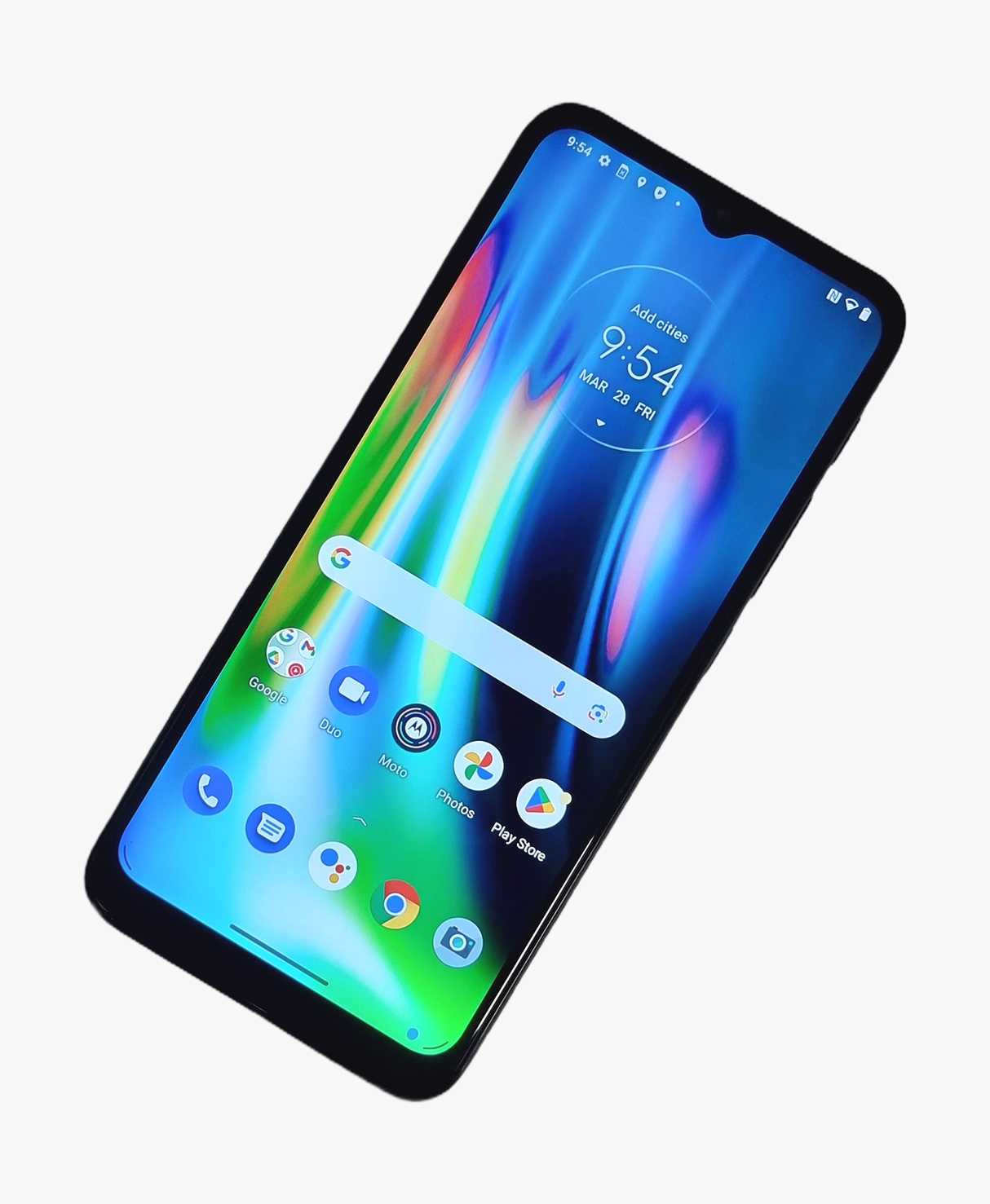 Motorola Moto G9 Play Smartphone, 64GB, Network Unlocked, Blue, XT2083-3