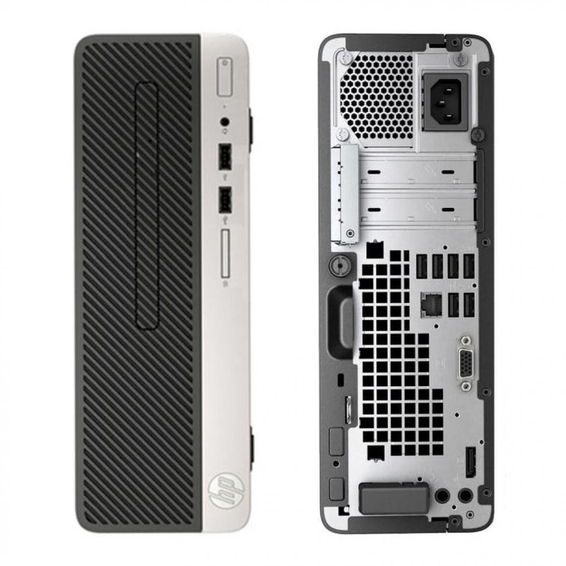 PC HP ProDesk 400 G4 SFF, Intel Core i3 7e génération, 8 Go de RAM, 128 Go SSD, Windows 10