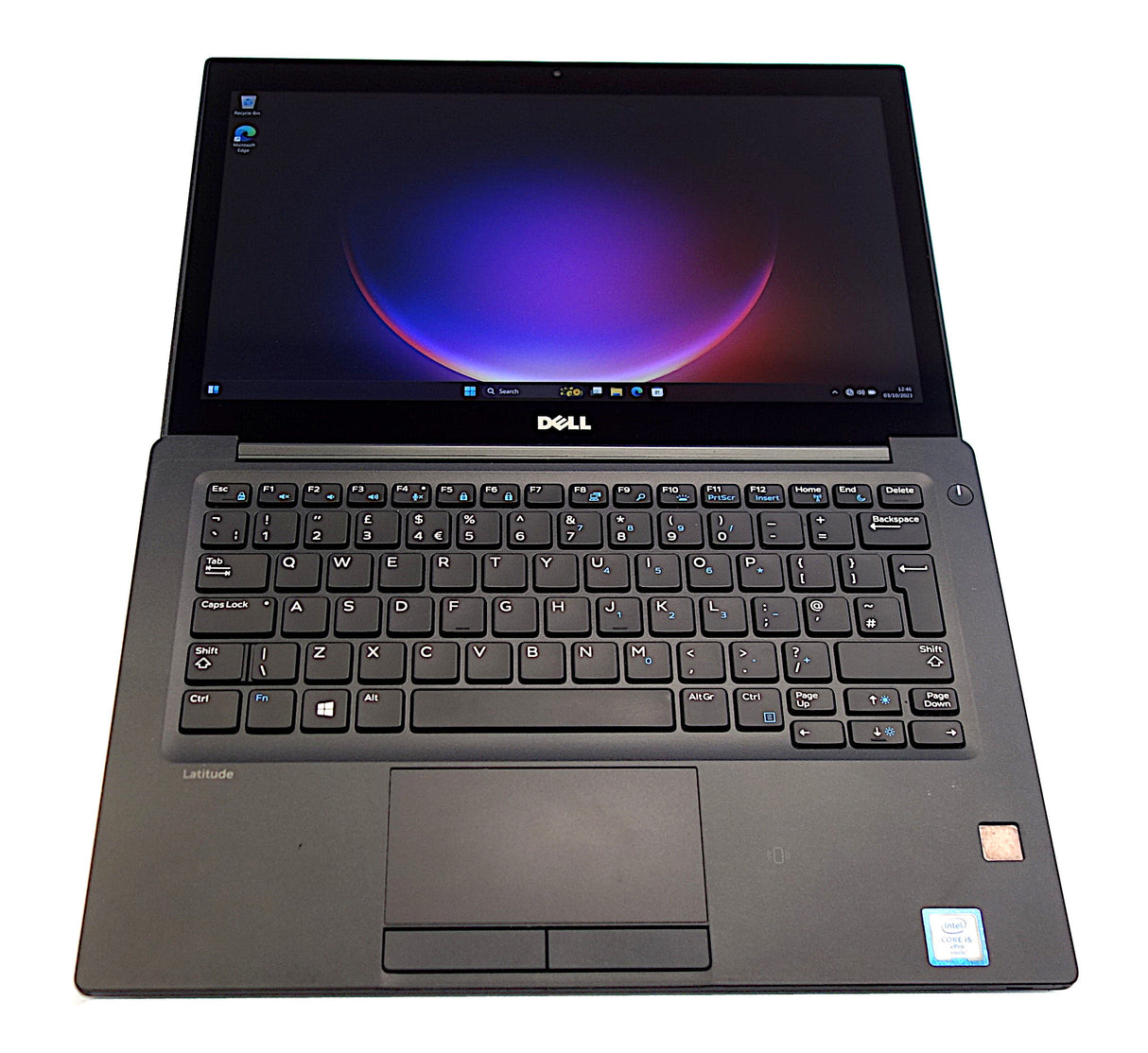 Dell Latitude 7280 Laptop, 12.5" Core i5 7th Gen, 8GB RAM, 256GB SSD