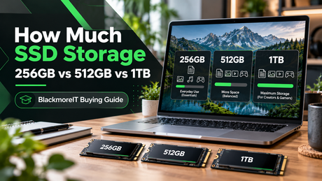 How Much SSD Storage Do I Need? 256GB vs 512GB vs 1TB