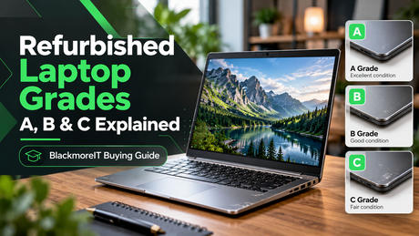 Refurbished Laptop Grades Explained: What Do A, B and C Mean?