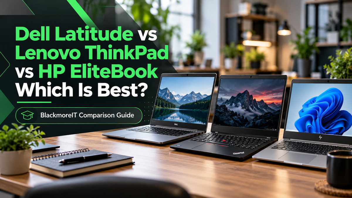 Dell Latitude vs Lenovo ThinkPad vs HP EliteBook: Which Is Best?