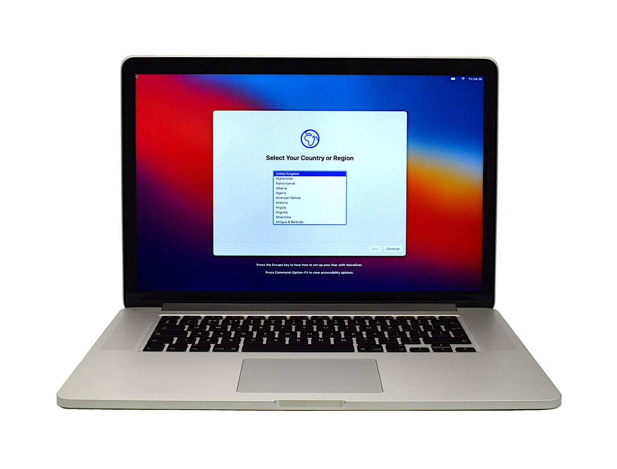 Apple MacBook Pro 2014 Laptop, 15" Core i7 4th Gen, 16GB RAM, 256GB SSD, Big Sur