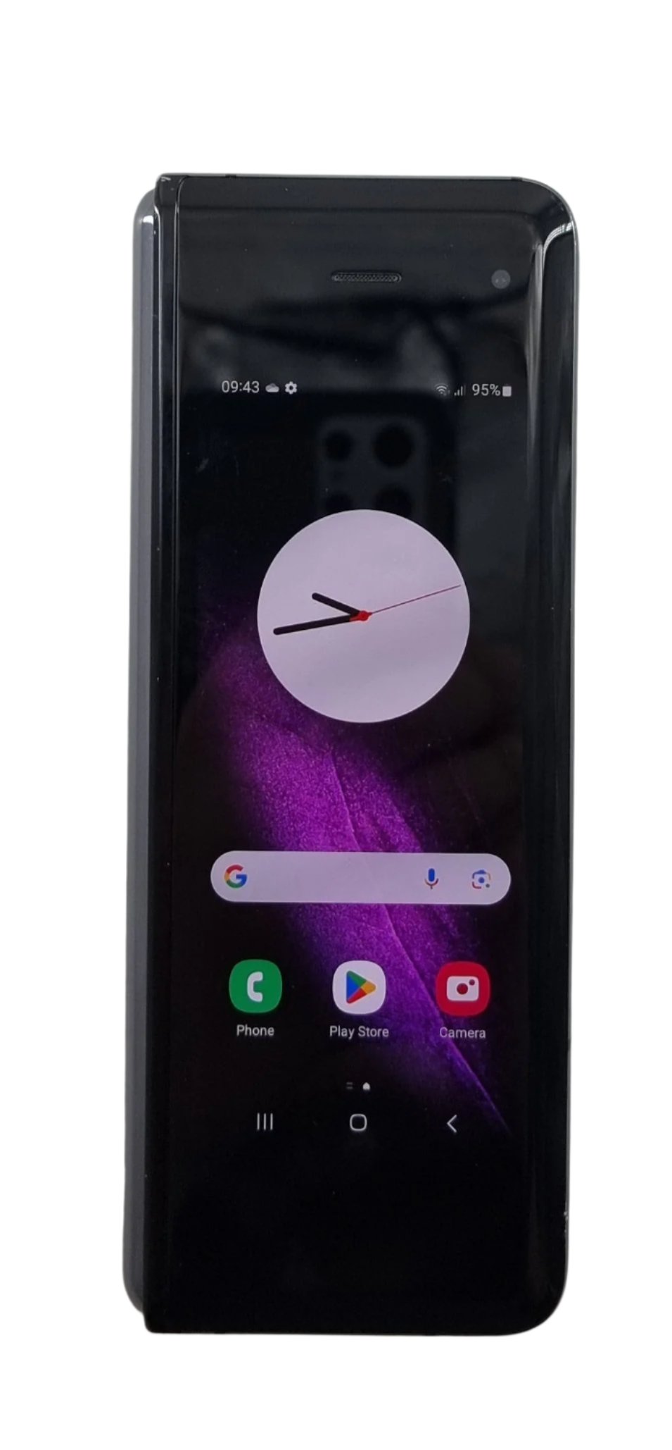 Samsung Galaxy Fold 5G Smartphone, 512GB, Network Unlocked, Black, SM-F907B