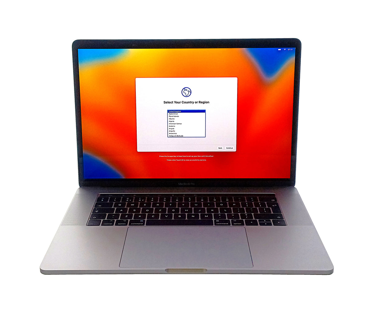 Apple MacBook Pro 2017 Laptop, 15" Core i7 7th Gen, 16GB RAM, 512GB SSD, Ventura