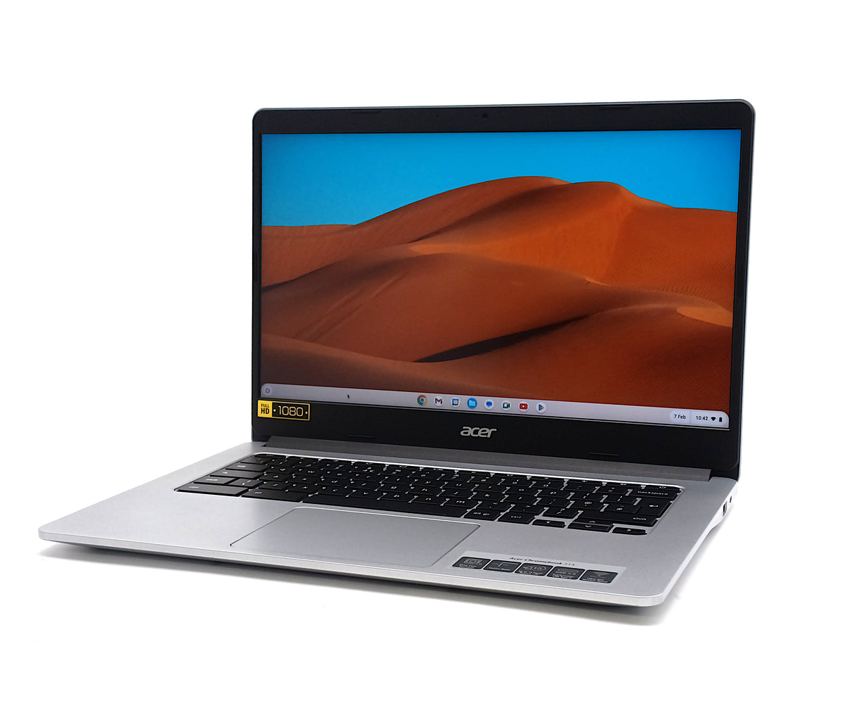 Acer Chromebook CB314-2H Laptop, 14" Mediatek 8 Core CPU, 4GB RAM, 64GB eMMC