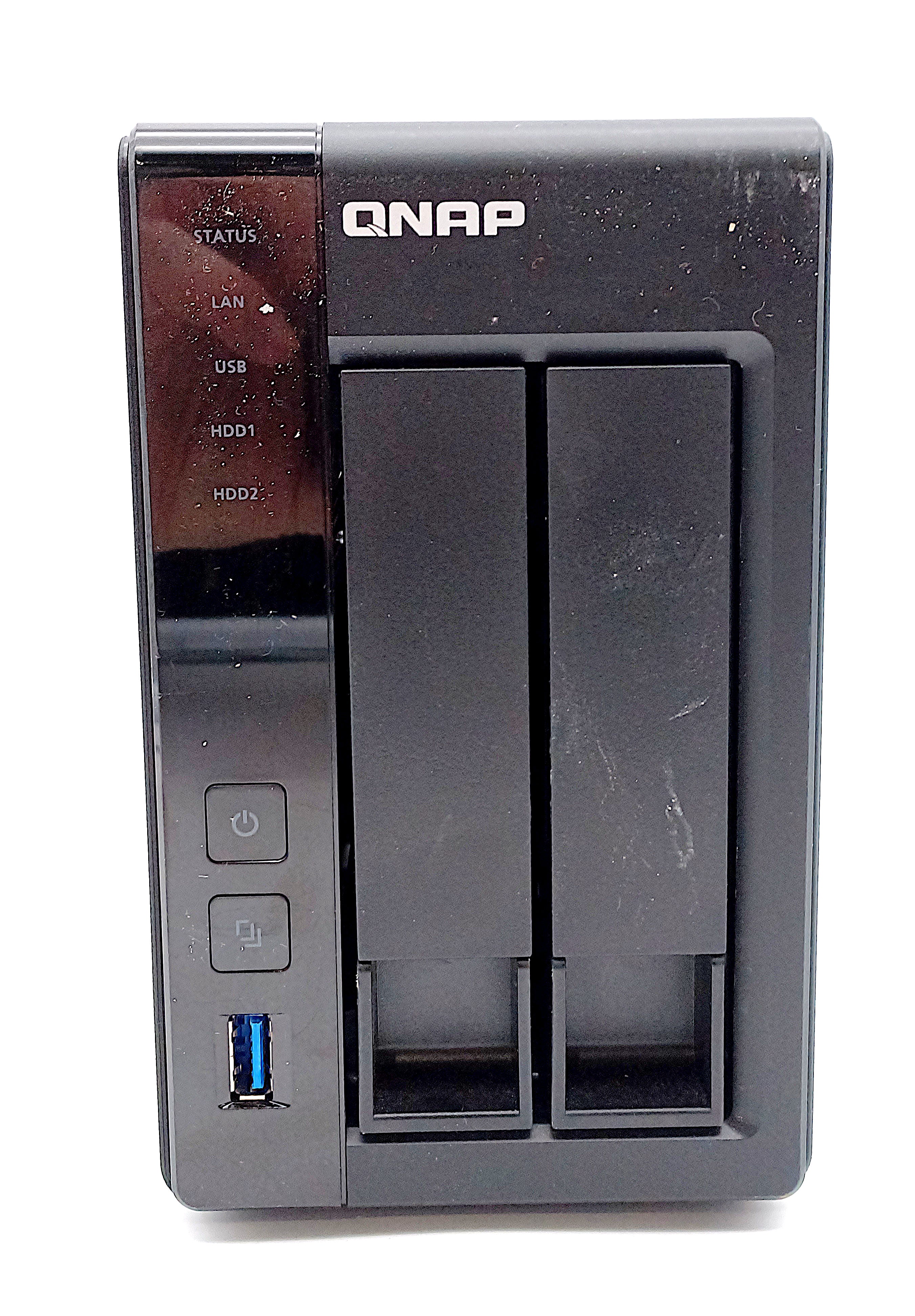 QNAP TS-251+ 2-Bay Desktop NAS: 8GB RAM, 2x 4TB Hard Drives