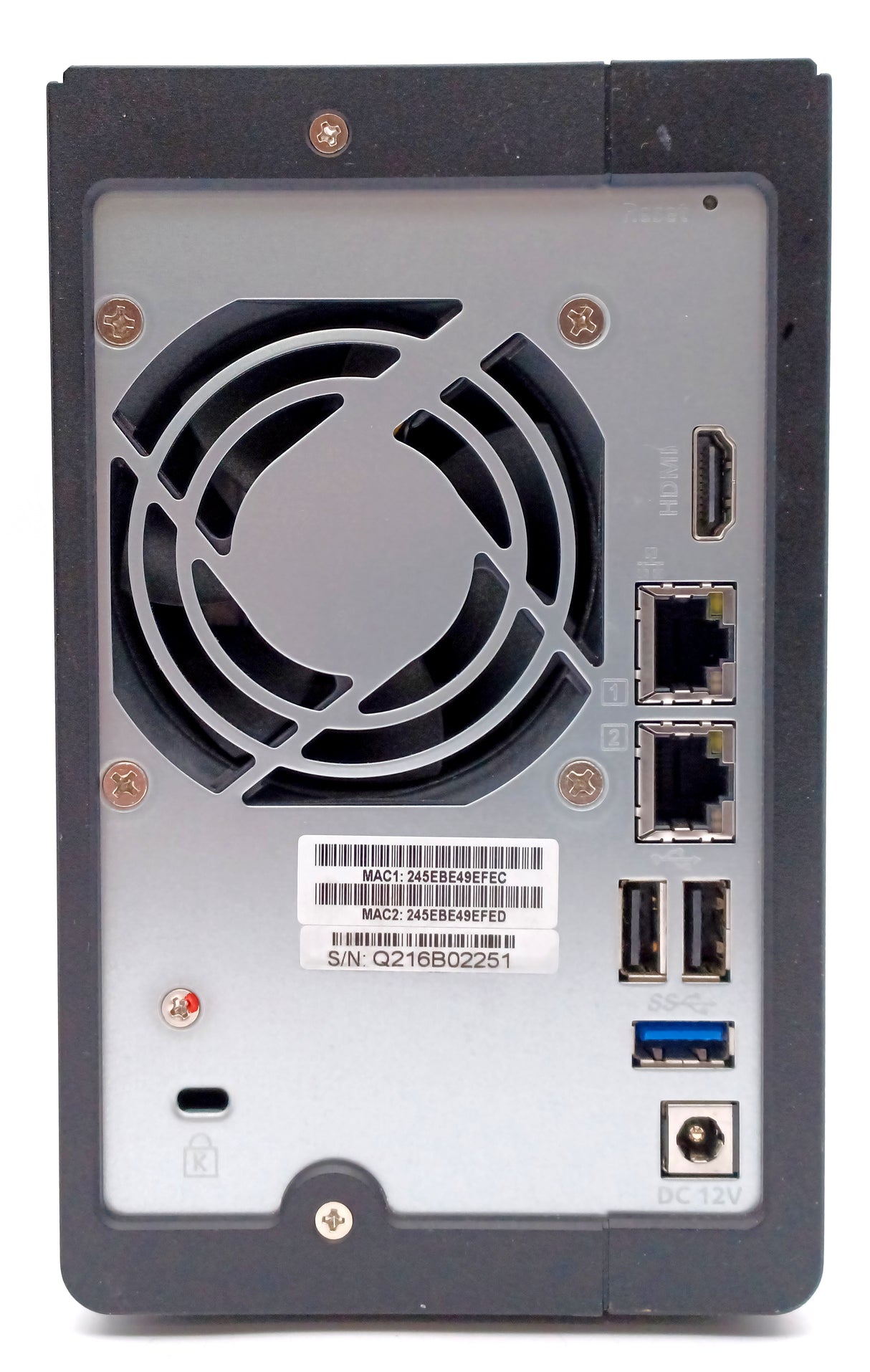 QNAP TS-251+ 2-Bay Desktop NAS: 8GB RAM, 2x 3TB Hard Drives, Updated Firmware