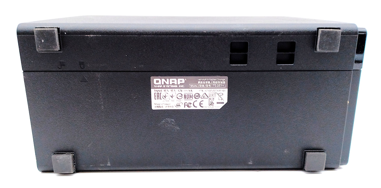 QNAP TS-251+ 2-Bay Desktop NAS: 8GB RAM, 2x 3TB Hard Drives, Updated Firmware