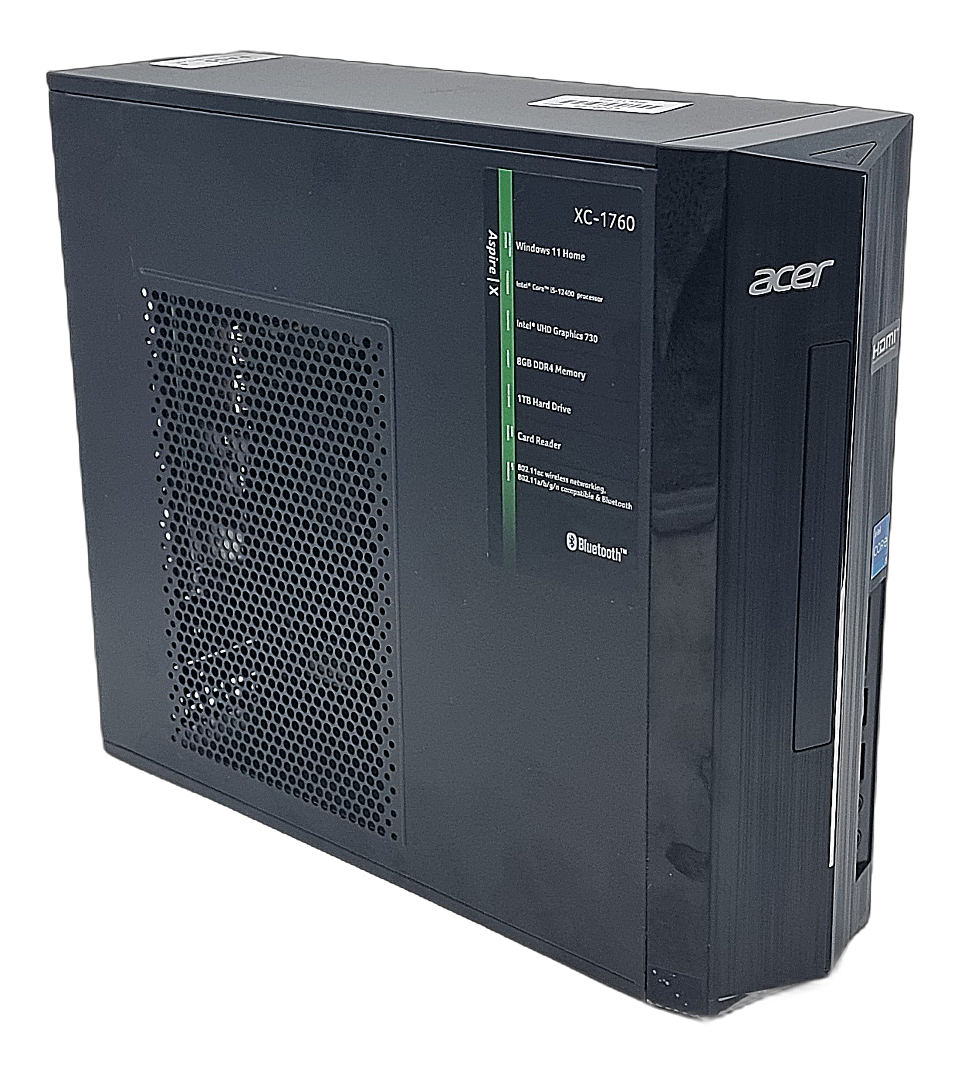 デスクトップ Acer Aspire XC-1760, Core i5 12th Gen, 16GB RAM, 256GB NVMe, 2TB