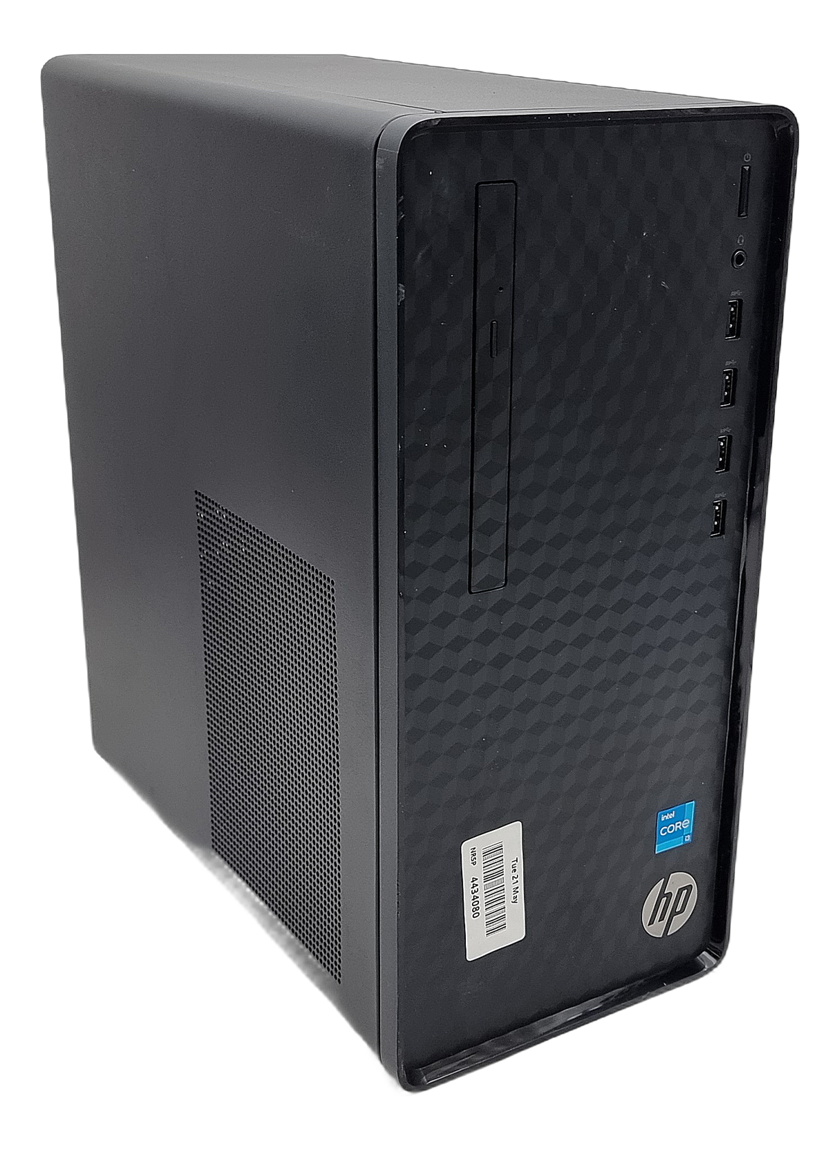 Ordinateur de bureau HP M01-F2003na, i3 12e génération, 16 Go de RAM, SSD de 256 Go, HDD de 3 To