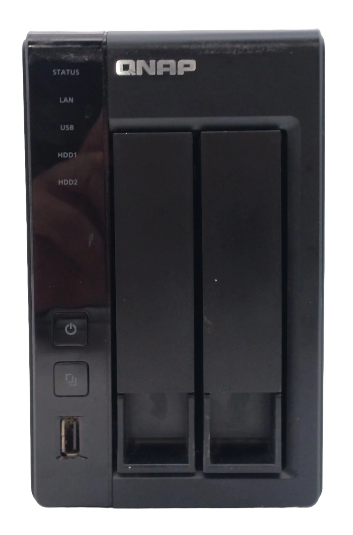 QNAP TS-219P II 2-Bay Desktop NAS: 2x 4TB Hard Drives, Updated Firmware