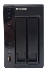 QNAP TS-219P II 2-Bay Desktop NAS: 2x 4TB Hard Drives, Updated Firmware