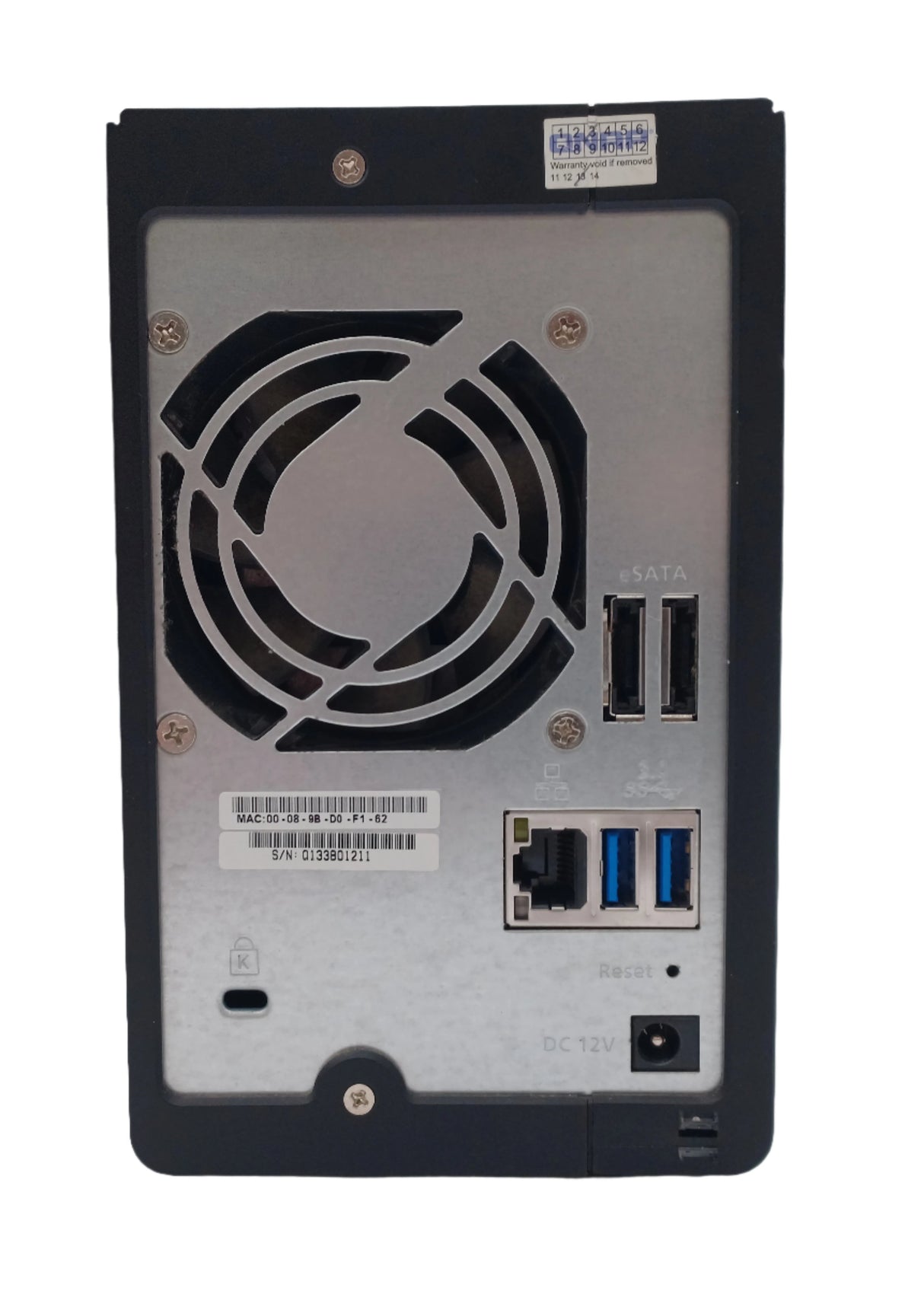 QNAP TS-219P II 2-Bay Desktop NAS: 2x 4TB Hard Drives, Updated Firmware