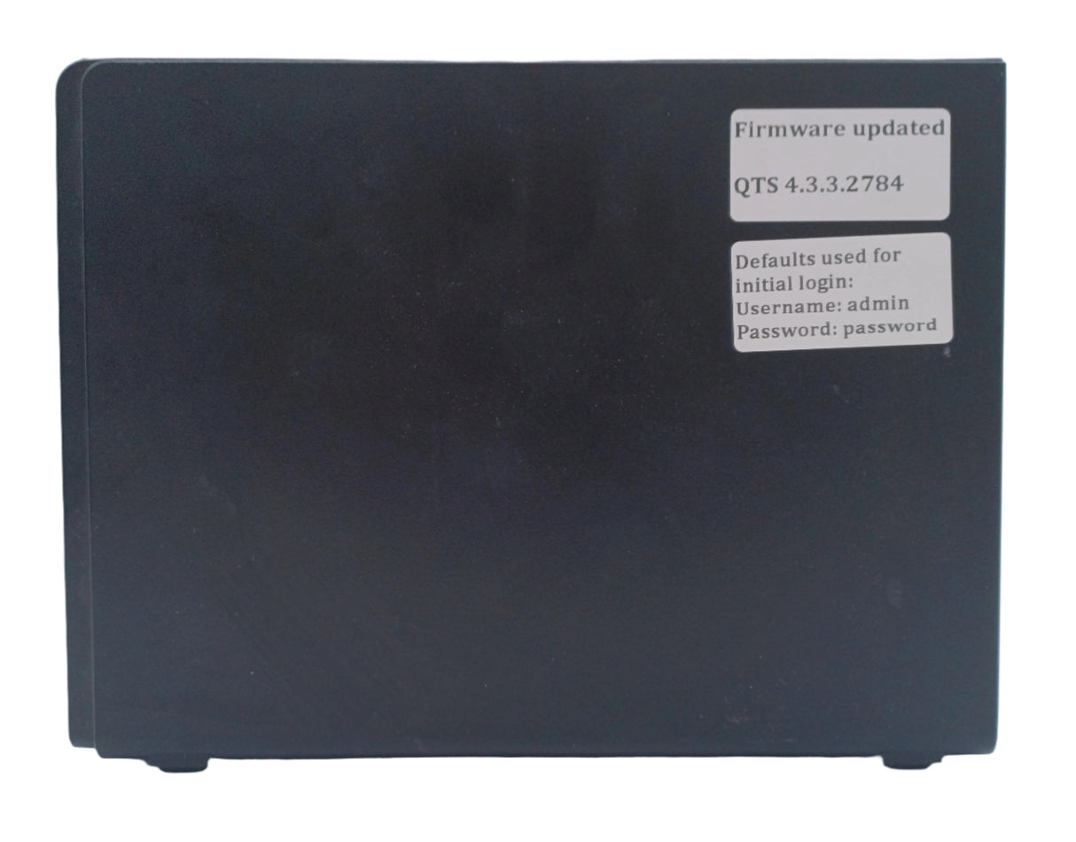 QNAP TS-219P II 2-Bay Desktop NAS: 2x 4TB Hard Drives, Updated Firmware