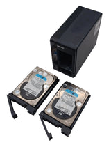 QNAP TS-219P II 2-Bay Desktop NAS: 2x 4TB Hard Drives, Updated Firmware