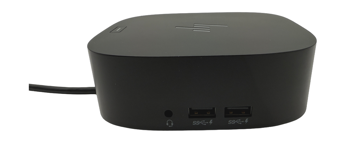 HP USB-C G2, Laptop Docking Station, DisplayLink 4K, DisplayPort, HDMI, With PSU