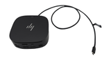 HP USB-C G2, Laptop Docking Station, DisplayLink 4K, DisplayPort, HDMI, With PSU