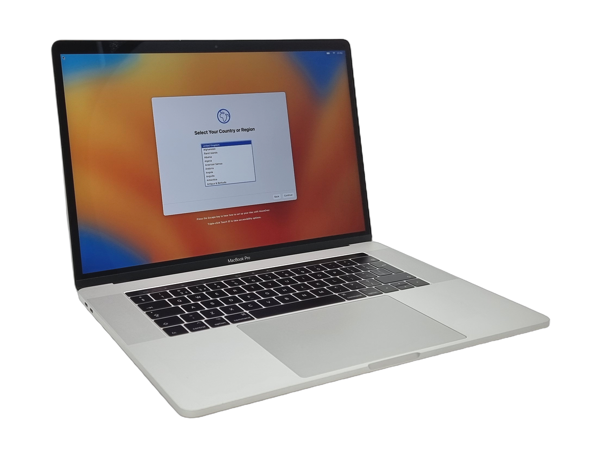 Apple MacBook Pro 2017 Laptop, 15" Core i7 7th Gen, 16GB RAM, 512GB SSD, Ventura