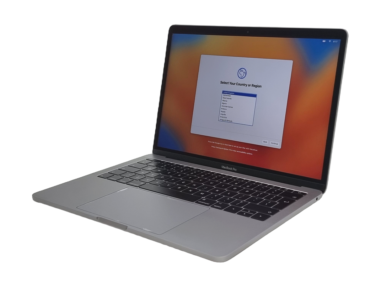Apple MacBook Pro 2017 Laptop, 13" Core i7 7th Gen, 16GB RAM, 128GB SSD, Ventura
