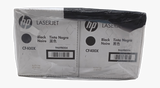 Genuine HP CF400XD 2-Pack High-Yield Black Toner Cartridge 201X, Departures