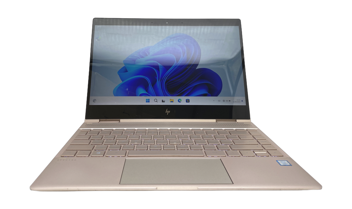 HP Spectre x360 13-AE0XX, 13.3" i7 8th Gen, 8GB RAM, 256GB SSD, (Grade C)