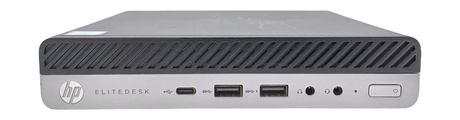 HP EliteDesk 800 G5 Desktop Mini PC: 9th Gen i7, 8GB RAM, 256GB SSD, Windows 11