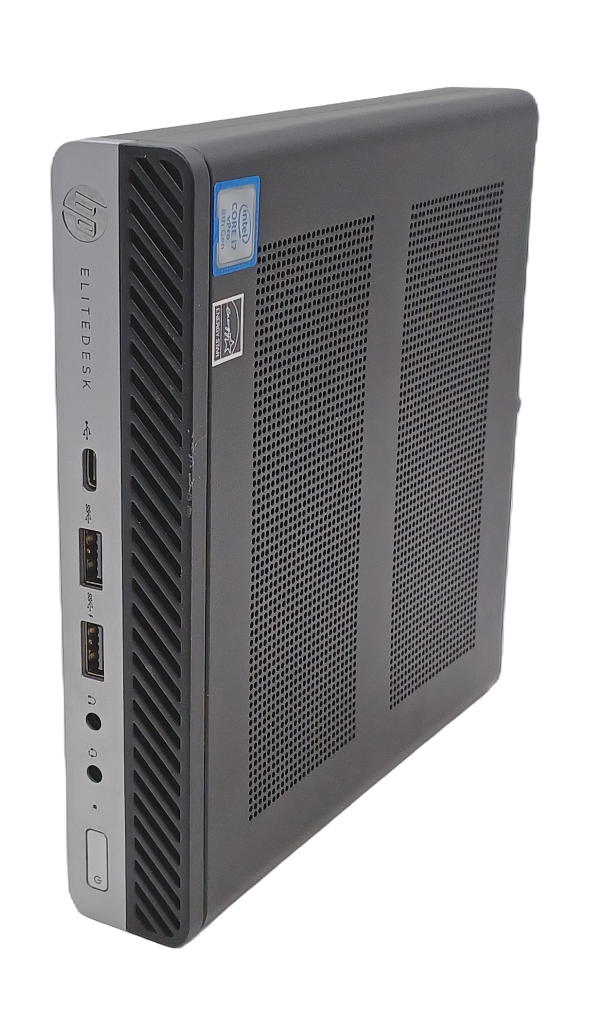 HP EliteDesk G4 65W Desktop Mini PC: 8th Gen i7, 8GB RAM, 256GB SSD, Windows 11